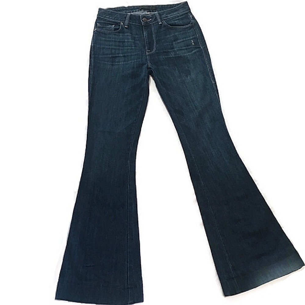 Genetic Denim Leaf flared designer jeans